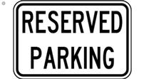 Reserved parking spot at Sig Ep House 202//111